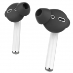 AhaStyle Apple AirPod Silikon Kulak Ucu (Small)-Black