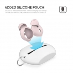 AhaStyle Apple AirPod Silikon Kulak Ucu (Small)-Pink