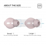 AhaStyle Apple AirPod Silikon Kulak Ucu (Small)-Pink