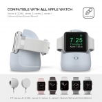 AhaStyle Apple Watch Silikon arj Stand-Light Blue