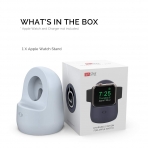 AhaStyle Apple Watch Silikon arj Stand-Light Blue