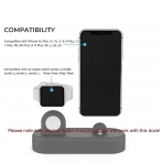 AhaStyle Apple Watch/iPhone Silikon arj Stand-Gray