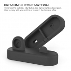 AhaStyle Apple Watch/iPhone Silikon arj Stand-Black