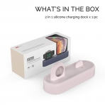 AhaStyle Apple Watch/iPhone Silikon arj Stand-Pink