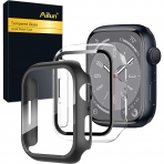 Ailun Apple Watch 9 45mm Bumper Klf-Black Transparent