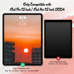 bersem iPad Pro/Air Mat Ekran Koruyucu (13 in)(2 Adet)