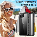 AlCase Apple iPhone 16e Su Geirmez MagSafe Klf 