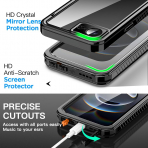 AlCase Apple iPhone 16e Su Geirmez MagSafe Klf 