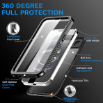 AlCase Apple iPhone 16e Su Geirmez MagSafe Klf 
