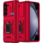 AlCase Darbeye Dayankl Galaxy Z Fold 5 Klf -Red