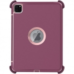 AlCase Darbeye Dayankl iPad Pro Klf (11 in)(4.Nesil)-Purple Pink