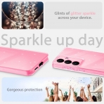 AlCase Galaxy S24 Glitter Klf -Pink 