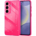 AlCase Galaxy S24 Glitter Klf -Hot Pink