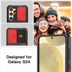 AlCase Galaxy S24 Standl Klf -Red