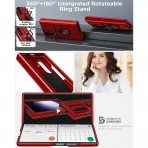 AlCase Samsung Galaxy Z Fold 7 Rugged Klf -Red