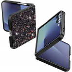 AlCase Samsung Galaxy Z Flip 7 Parltl Klf-Black Glitter