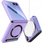 NINKI Samsung Galaxy Z Flip 7 MagSafe Klf-Purple