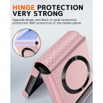 NINKI Samsung Galaxy Z Flip 7 MagSafe Klf-Pink