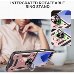 AlCase Samsung Galaxy Z Flip 7 Kickstandl Klf-Pink