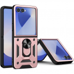 AlCase Samsung Galaxy Z Flip 7 Kickstandl Klf-Pink
