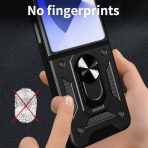 AlCase Samsung Galaxy Z Flip 7 Kickstandl Klf-Black
