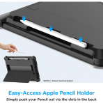 AlCase Apple iPad A16 Standl Klf (11 in)-Black 