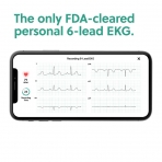 AliveCor KardiaMobile 6L Akll Mini EKG Kardiyo Cihaz