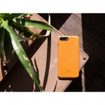 Alto iPhone 8 Plus Deri Klf-Caramel