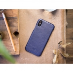 Alto iPhone X Deri Klf-Navy