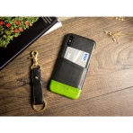 Alto iPhone X Kartlkl Deri Klf-Raven Lime