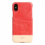 Alto iPhone X Kartlkl Deri Klf-Coral Original
