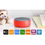 Amazon Echo Dot Kids Edition Ses Kontroll Cihaz-Red