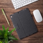 Amber And Ash iPad Pro Mimi Kalem Blmeli Klf (10.5 in)-Heathered Black