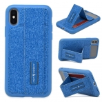 Amber And Ash iPhone XS / X Standl Klf-Blue