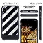 Amber And Ash iPhone X Klf-Black