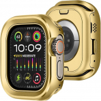 Amizee Apple Watch Ultra 4 Bumper K�l�f-Gold