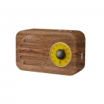 Angelfish Portatif Bluetooth Hoparlr-Wood