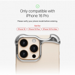Arc Pulse Apple iPhone 16 Pro Klf-Silver