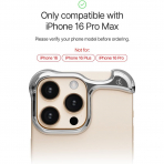Arc Pulse Apple iPhone 16 Pro Max Klf-Silver