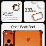 Arc Pulse Apple iPhone 17 Pro Max K�l�f-Matte Orange