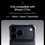 Arc Pulse Apple iPhone 17 Pro Max K�l�f-Matte Blue