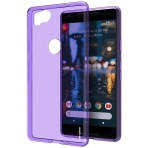 As-Guard Google Pixel 2 Silikon Klf-Purple