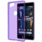 As-Guard Google Pixel 2 Silikon Klf-Purple