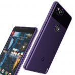 As-Guard Google Pixel 2 Silikon Klf-Purple