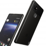 As-Guard Google Pixel 2 XL Silikon Klf-Smoke Black