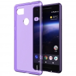 As-Guard Google Pixel 2 XL Silikon Klf-Purple