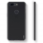 As-Guard OnePlus 5T Soft Silikon Klf-Smoke Black