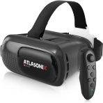Atlasonix Telefon İçin VR 3D Gözlük (Siyah)