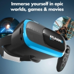 Atlasonix Telefon in VR 3D Gzlk (Mavi)