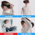 Atlasonix Telefon in VR 3D Gzlk (Krmz)